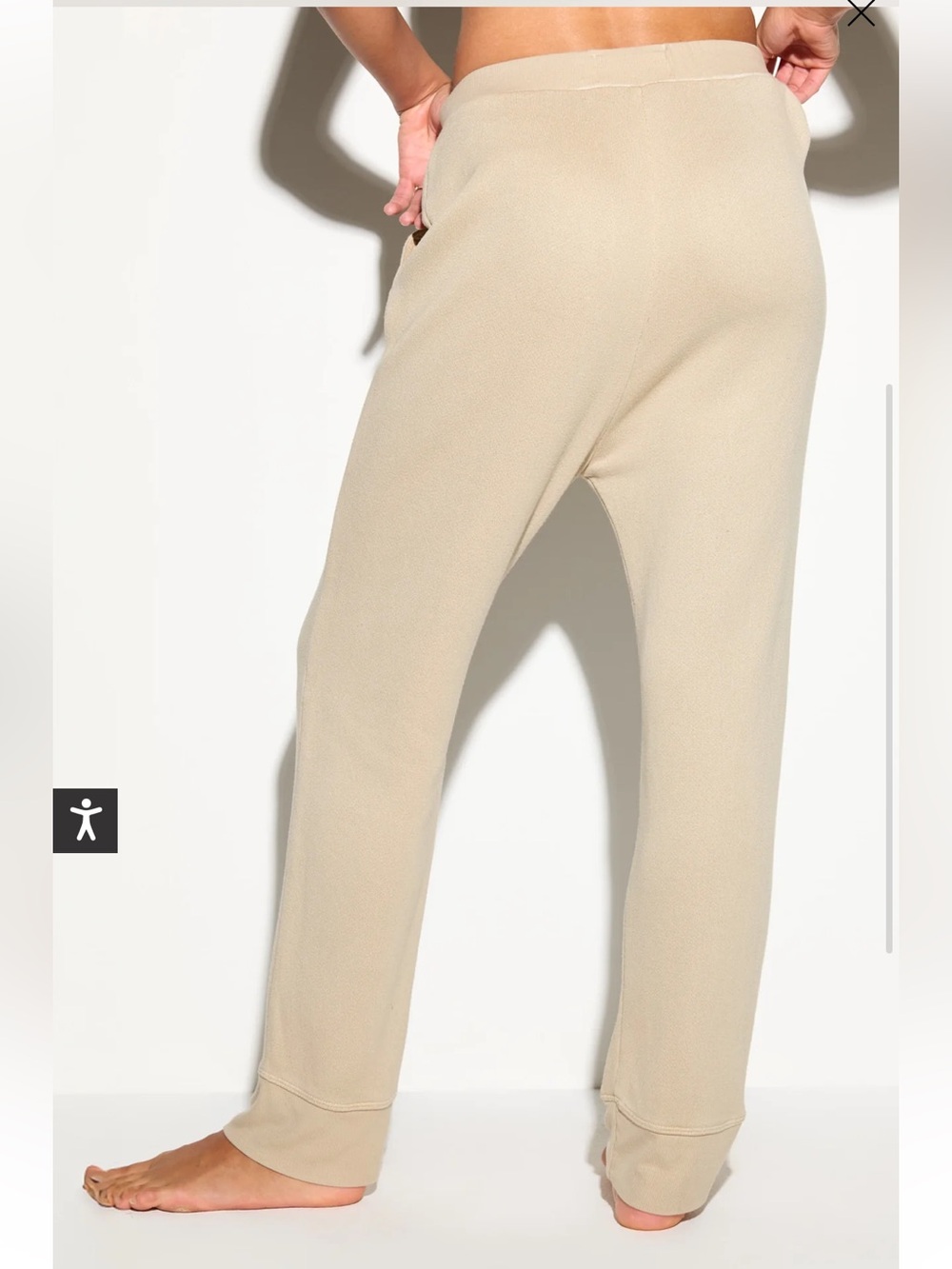 Spiritual Gangster Women's Insignia Hendrix Sweatpants in Palo Santo - Picture 2 of 5